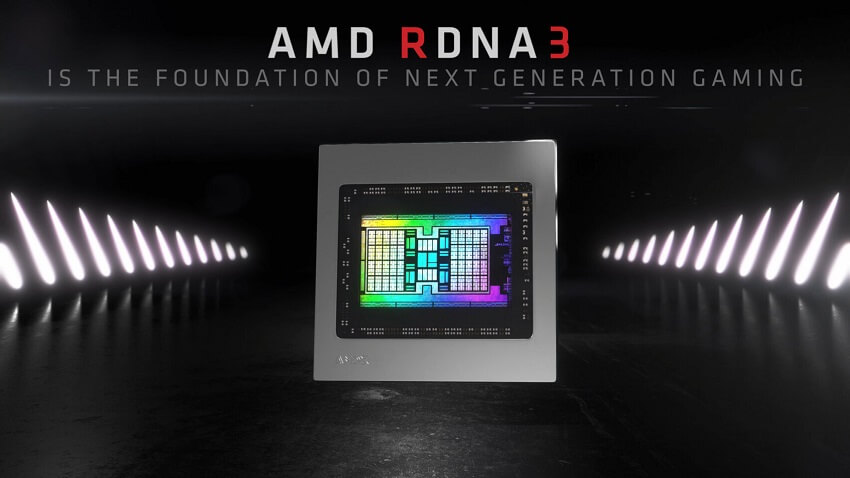 Promotional image from AMD showcasing their RDNA 3 technology