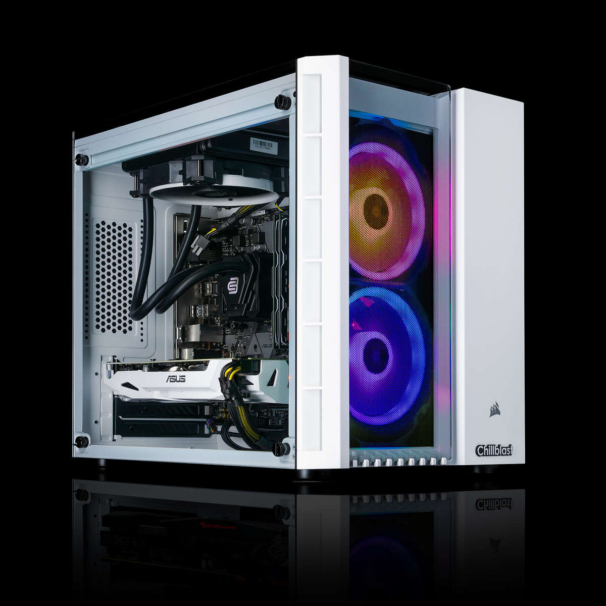 Image of the Chillblast Fusion Crystal Lite GTX 1660 Super Gaming PC